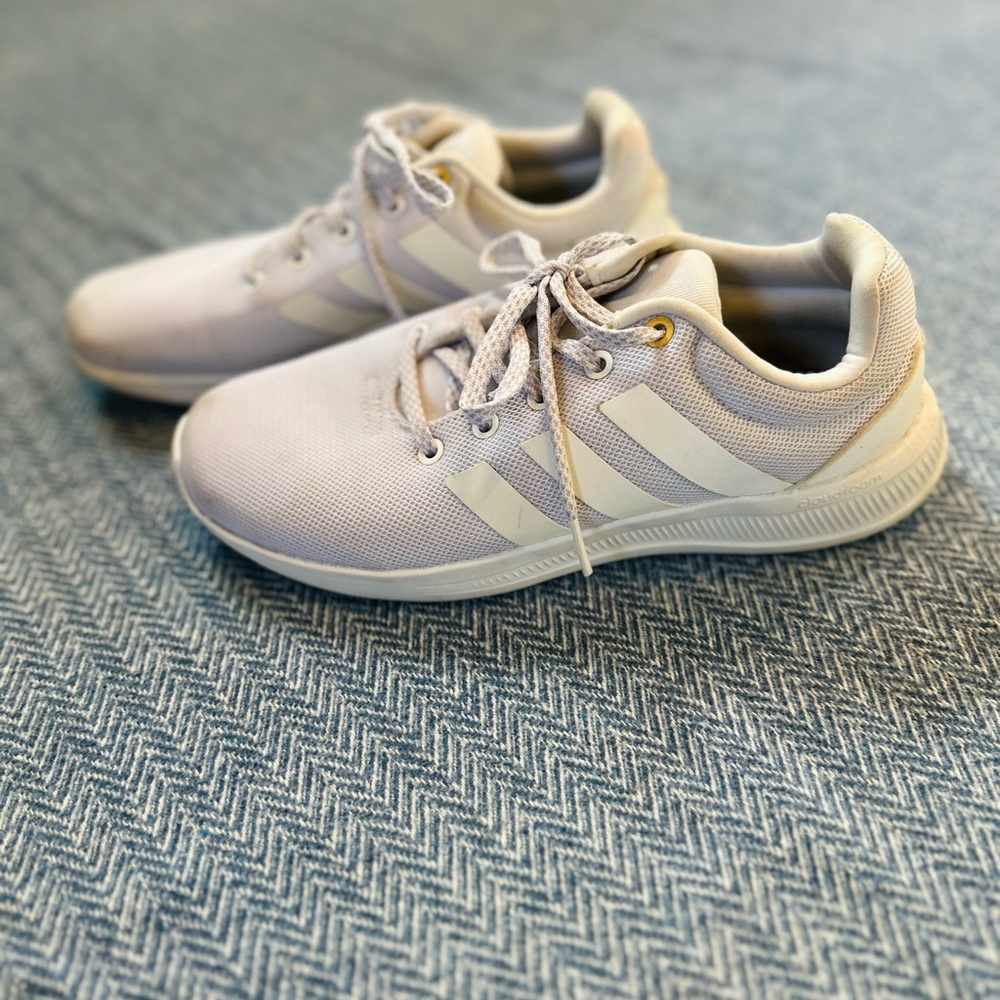 adidas Women's Light Beige Mesh Sneakers